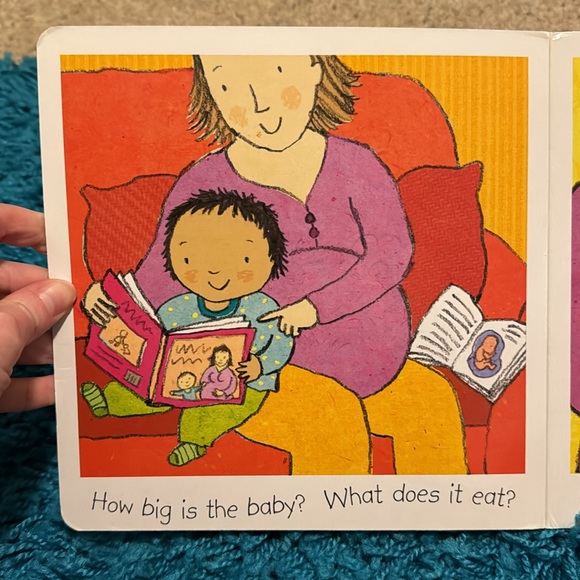 ⛱️2/$5⛱️Waiting for Baby, board book, 2009 - Picture 4 of 6